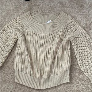 Tan sweater